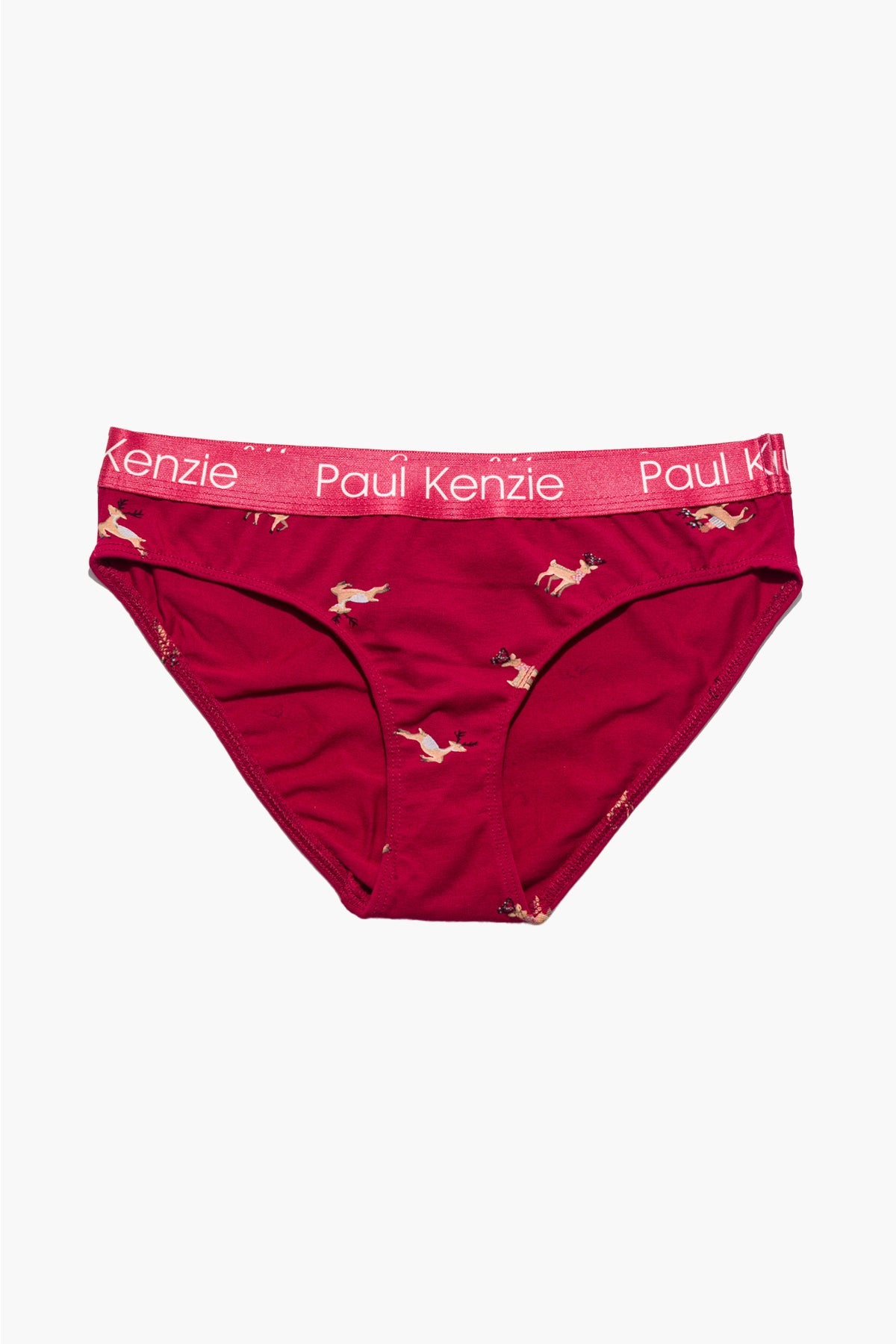 Paul Kenzie-Christmas Collection Kadın Slip Külot Reindeer Kisses-1-Milagron.com