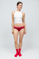 Paul Kenzie-Christmas Collection Kadın Slip Külot Reindeer Kisses-3-Milagron.com