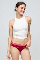 Paul Kenzie-Christmas Collection Kadın Slip Külot Reindeer Kisses-4-Milagron.com