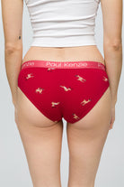 Paul Kenzie-Christmas Collection Kadın Slip Külot Reindeer Kisses-6-Milagron.com