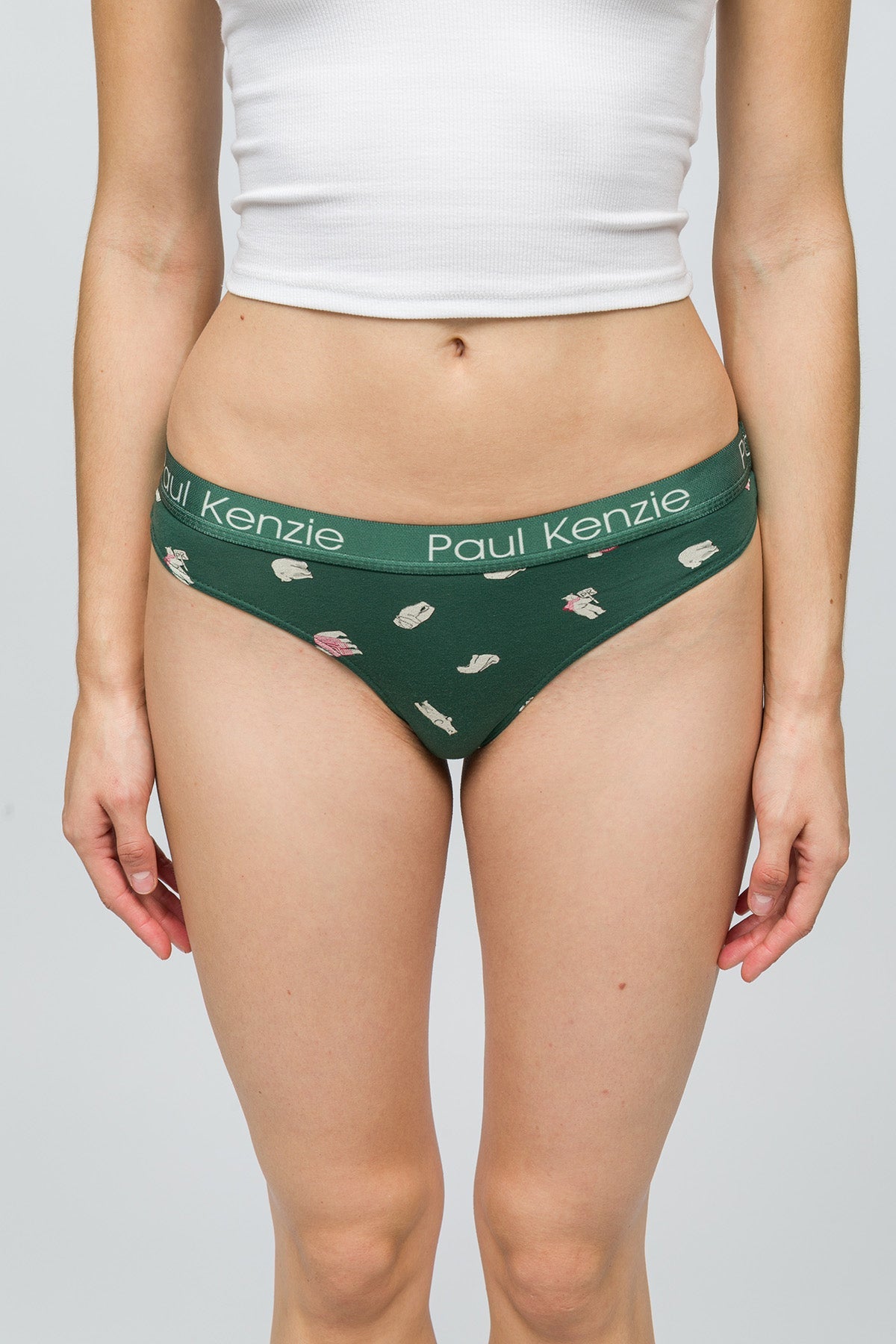 Paul Kenzie-Christmas Collection Kadın String Külot Beary-5-Milagron.com