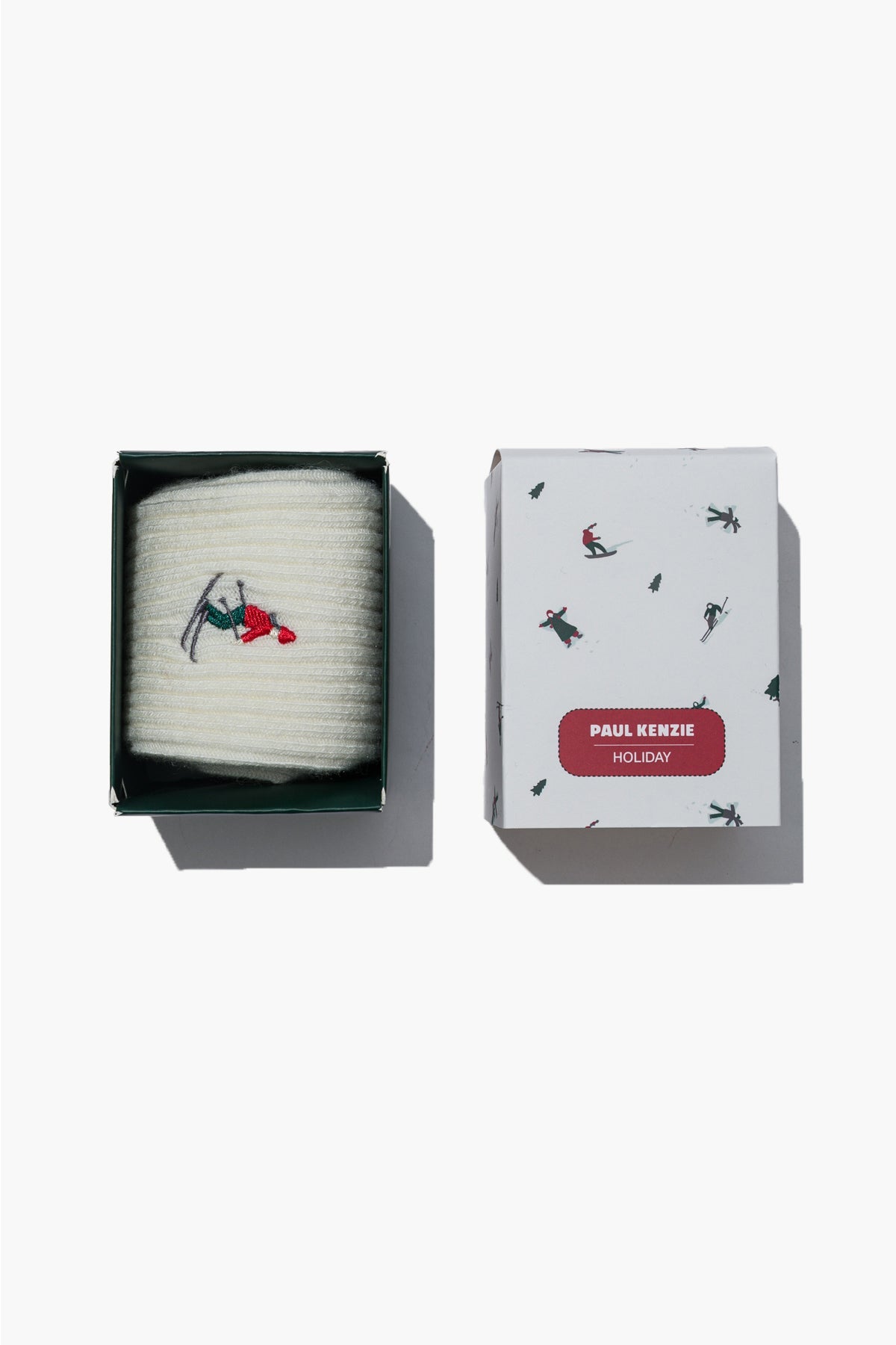 Paul Kenzie-Christmas Collection Nakışlı Yün çorap Holiday-2-Milagron.com