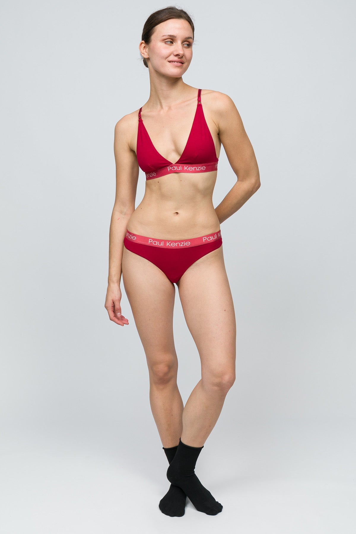 Paul Kenzie-Christmas Collection Triangle Spor Bralet Holly-3-Milagron.com