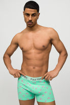 Paul Kenzie-Desenli Erkek Boxer Couple Collection Pink Birdy-Boxer-3-Milagron.com