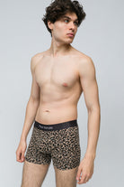 Paul Kenzie-Desenli Erkek Boxer Leopard-4-Milagron.com