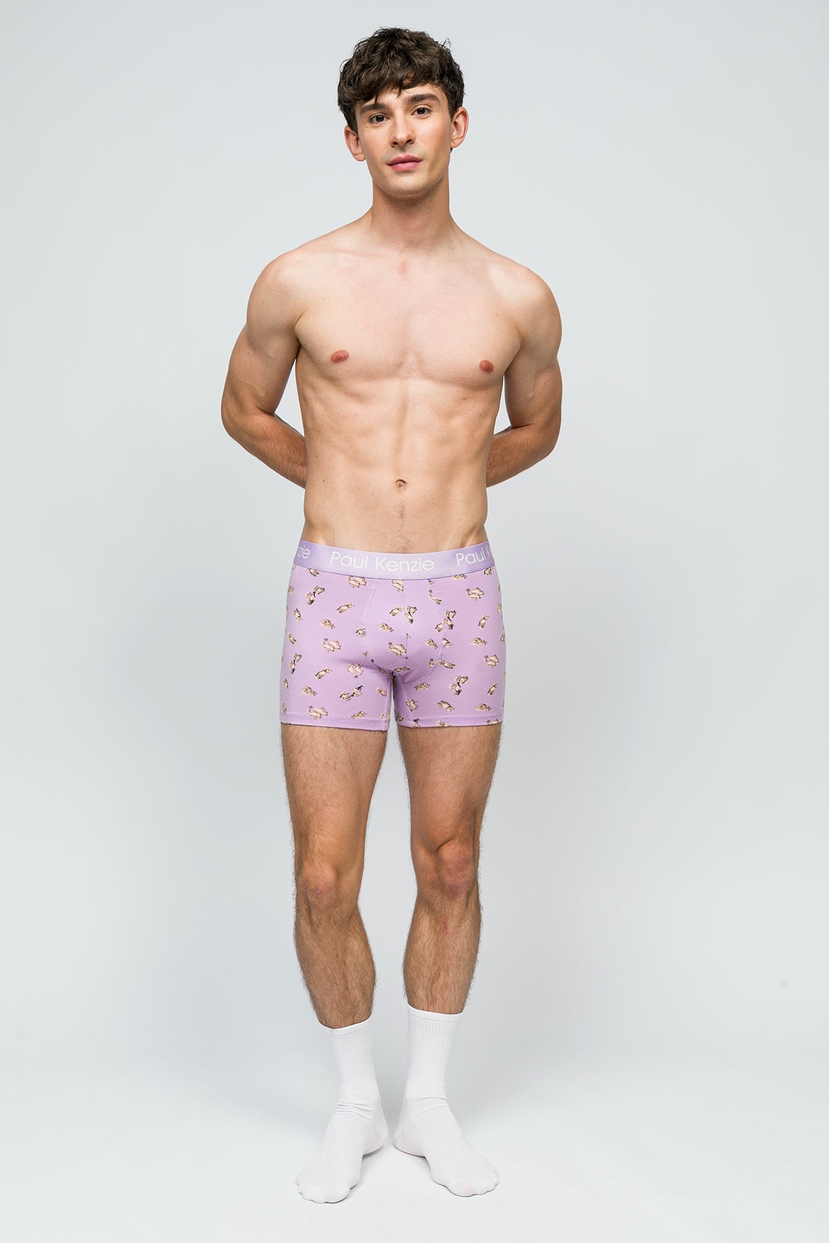 Paul Kenzie-Desenli Erkek Boxer Otter-Boxer-3-Milagron.com