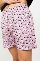 Paul Kenzie-Desenli Erkek Ev Şort – Chill Space Collection – Chilly Panda-Ev Şort-3-Milagron.com