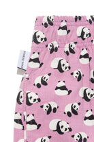 Paul Kenzie-Desenli Erkek Ev Şort – Chill Space Collection – Chilly Panda-Ev Şort-5-Milagron.com