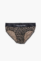 Desenli Erkek Slip Külot - Leopard