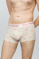 Desenli Erkek Trunk Boxer - Popcorn
