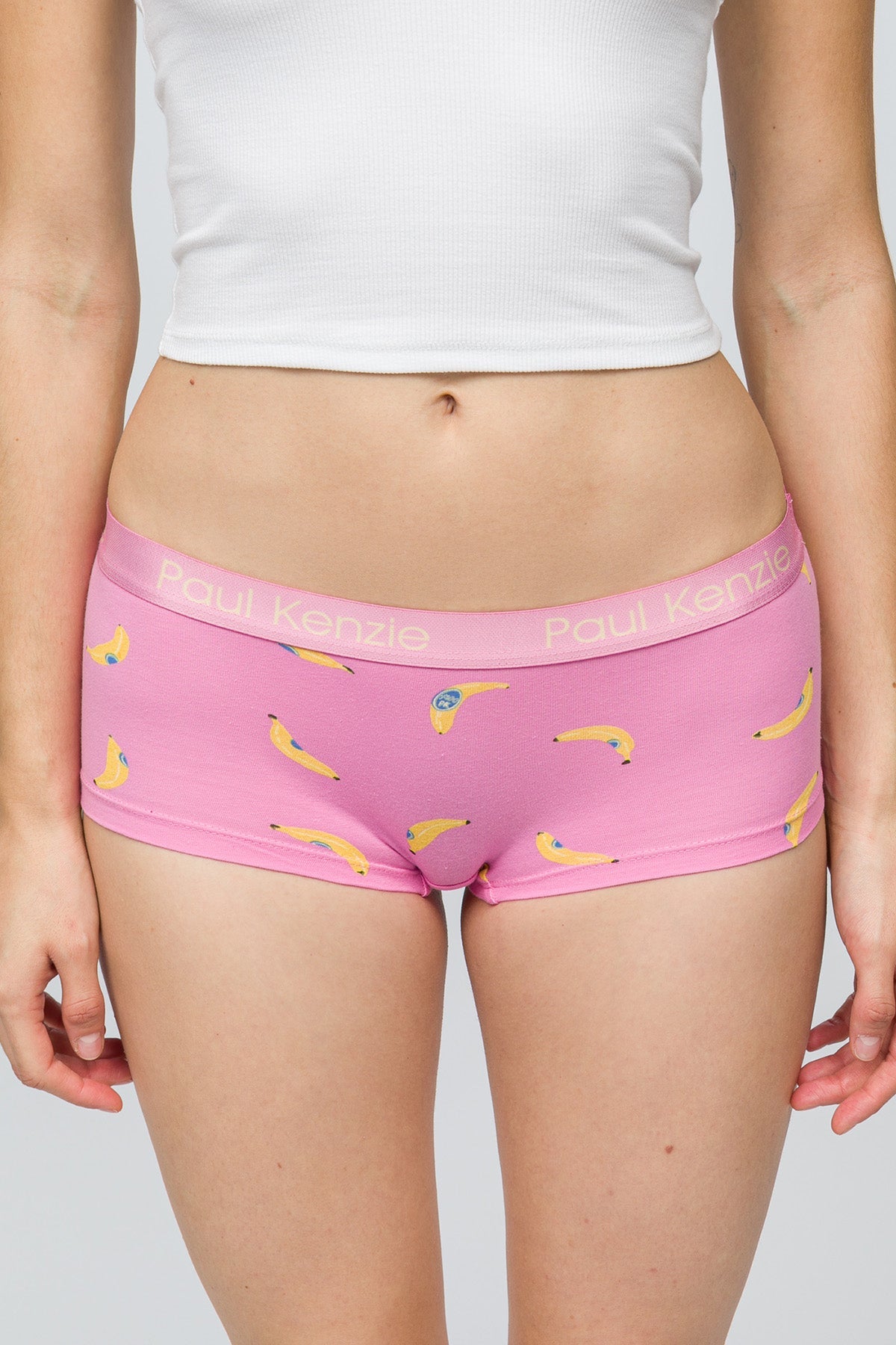 Paul Kenzie-Desenli Kadın Boyshort Külot Bananas-4-Milagron.com