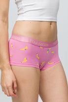 Paul Kenzie-Desenli Kadın Boyshort Külot Bananas-5-Milagron.com