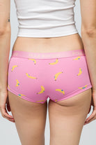 Paul Kenzie-Desenli Kadın Boyshort Külot Bananas-6-Milagron.com