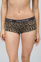 Paul Kenzie-Desenli Kadın Boyshort Külot Leopard-5-Milagron.com