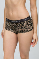 Paul Kenzie-Desenli Kadın Boyshort Külot Leopard-6-Milagron.com