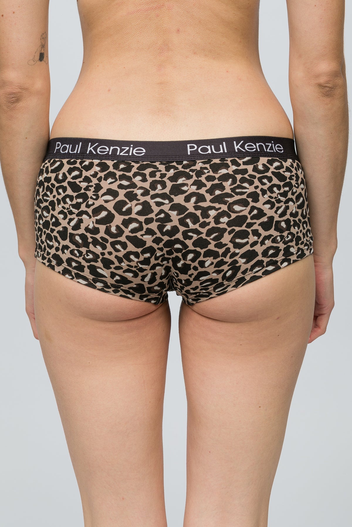 Paul Kenzie-Desenli Kadın Boyshort Külot Leopard-7-Milagron.com
