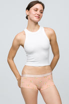 Paul Kenzie-Desenli Kadın Boyshort Külot Noodle-3-Milagron.com