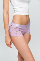 Paul Kenzie-Desenli Kadın Boyshort Külot Otter-6-Milagron.com