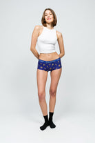 Paul Kenzie-Desenli Kadın Boyshort Külot Rakun-3-Milagron.com