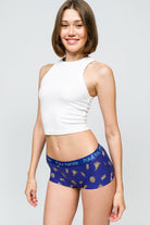 Paul Kenzie-Desenli Kadın Boyshort Külot Rakun-4-Milagron.com