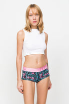 Paul Kenzie-Desenli Kadın Boyshort Külot – Unique Effect – Love Bunny-Boyshort Külot-4-Milagron.com