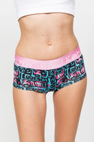 Paul Kenzie-Desenli Kadın Boyshort Külot – Unique Effect – Love Bunny-Boyshort Külot-5-Milagron.com