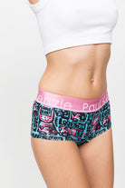 Paul Kenzie-Desenli Kadın Boyshort Külot – Unique Effect – Love Bunny-Boyshort Külot-6-Milagron.com