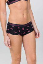 Paul Kenzie-Desenli Kadın Boyshort Külot Valentine Collection Lovelock-6-Milagron.com