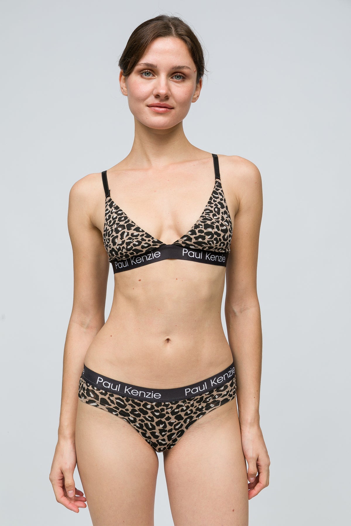 Paul Kenzie-Desenli Kadın Cheeky Külot Leopard-4-Milagron.com