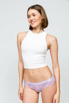 Paul Kenzie-Desenli Kadın Cheeky Külot Otter-4-Milagron.com