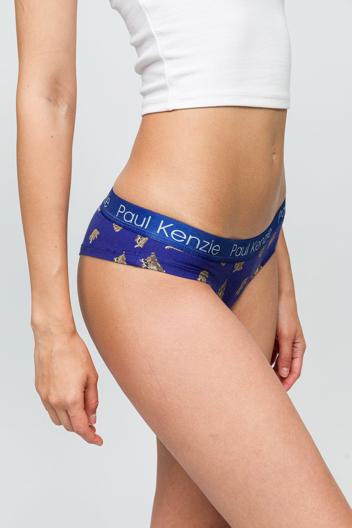 Paul Kenzie-Desenli Kadın Cheeky Külot Rakun-7-Milagron.com