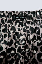 Desenli Kadın Saten Şort - Silky Leopard