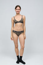 Paul Kenzie-Desenli Kadın Slip Külot Leopard-3-Milagron.com