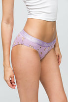 Paul Kenzie-Desenli Kadın Slip Külot Otter-6-Milagron.com