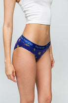 Paul Kenzie-Desenli Kadın Slip Külot Rakun-6-Milagron.com