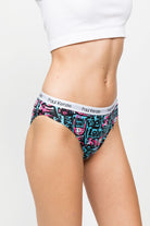 Paul Kenzie-Desenli Kadın Slip Külot – Unique Effect – Love Bunny-Slip Külot-6-Milagron.com