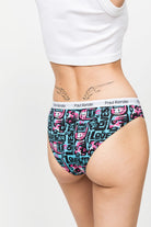 Paul Kenzie-Desenli Kadın Slip Külot – Unique Effect – Love Bunny-Slip Külot-7-Milagron.com