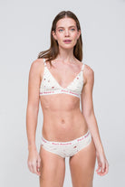 Paul Kenzie-Desenli Kadın Slip Külot Valentine Collection Perfect Match-4-Milagron.com