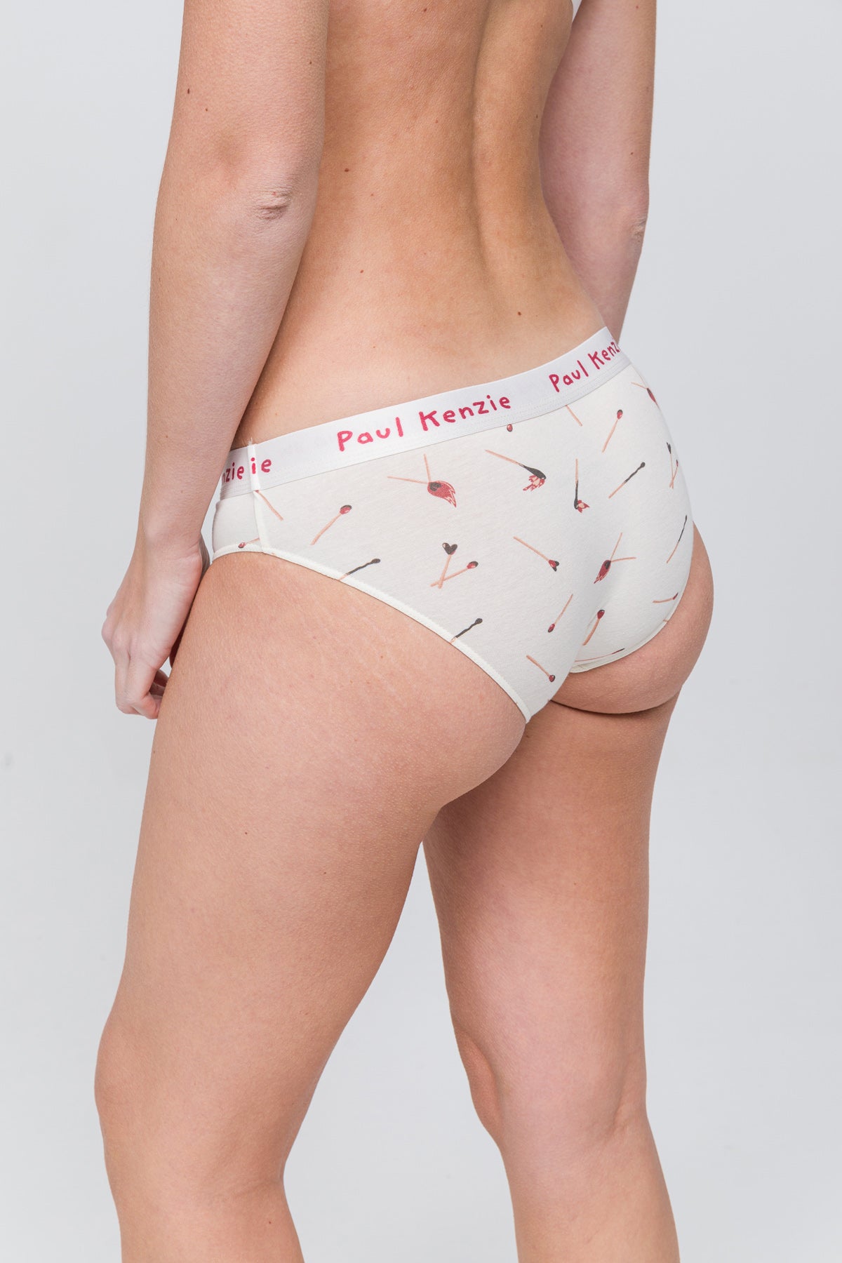 Paul Kenzie-Desenli Kadın Slip Külot Valentine Collection Perfect Match-7-Milagron.com