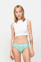 Paul Kenzie-Desenli Kadın String Külot – Eco Characters – Elephantastic-String-3-Milagron.com