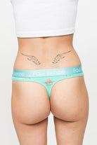 Paul Kenzie-Desenli Kadın String Külot – Eco Characters – Elephantastic-String-5-Milagron.com