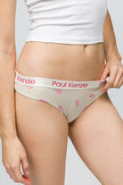 Desenli Kadın String Külot - Popcorn - 5
