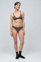 Paul Kenzie-Desenli Triangle Spor Bralet Leopard-3-Milagron.com