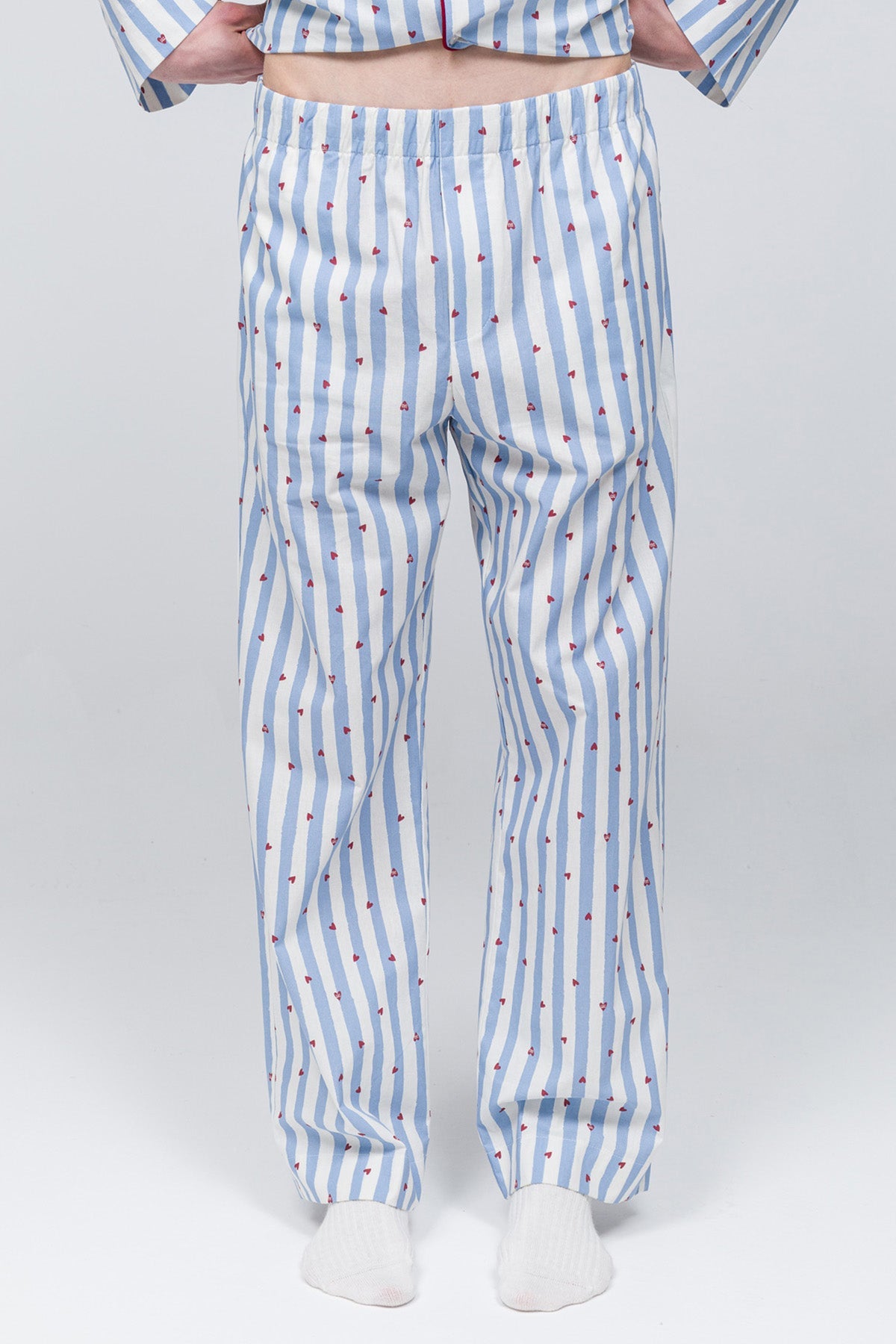 Paul Kenzie-Erkek Pijama Altı Valentine Collection Love On Line-1-Milagron.com