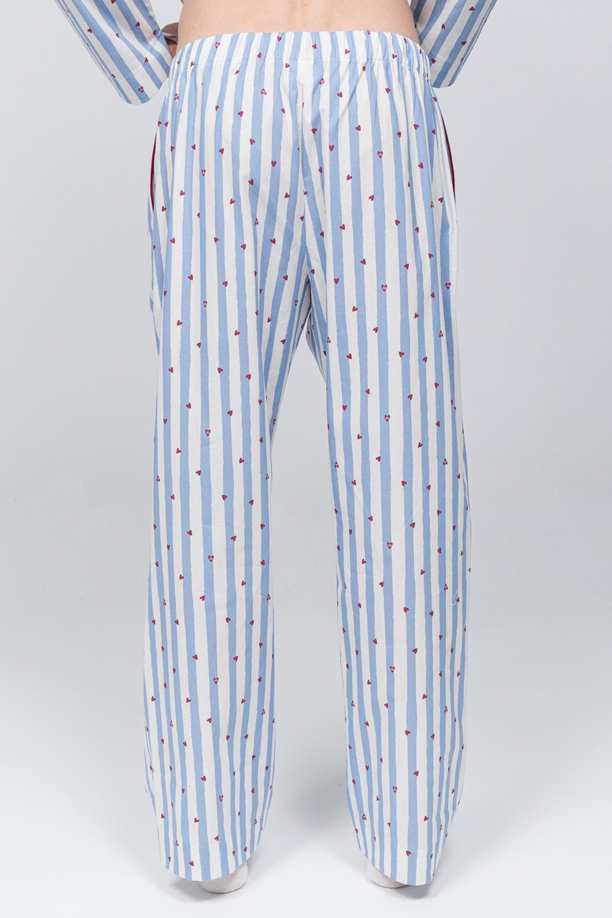 Paul Kenzie-Erkek Pijama Altı Valentine Collection Love On Line-6-Milagron.com