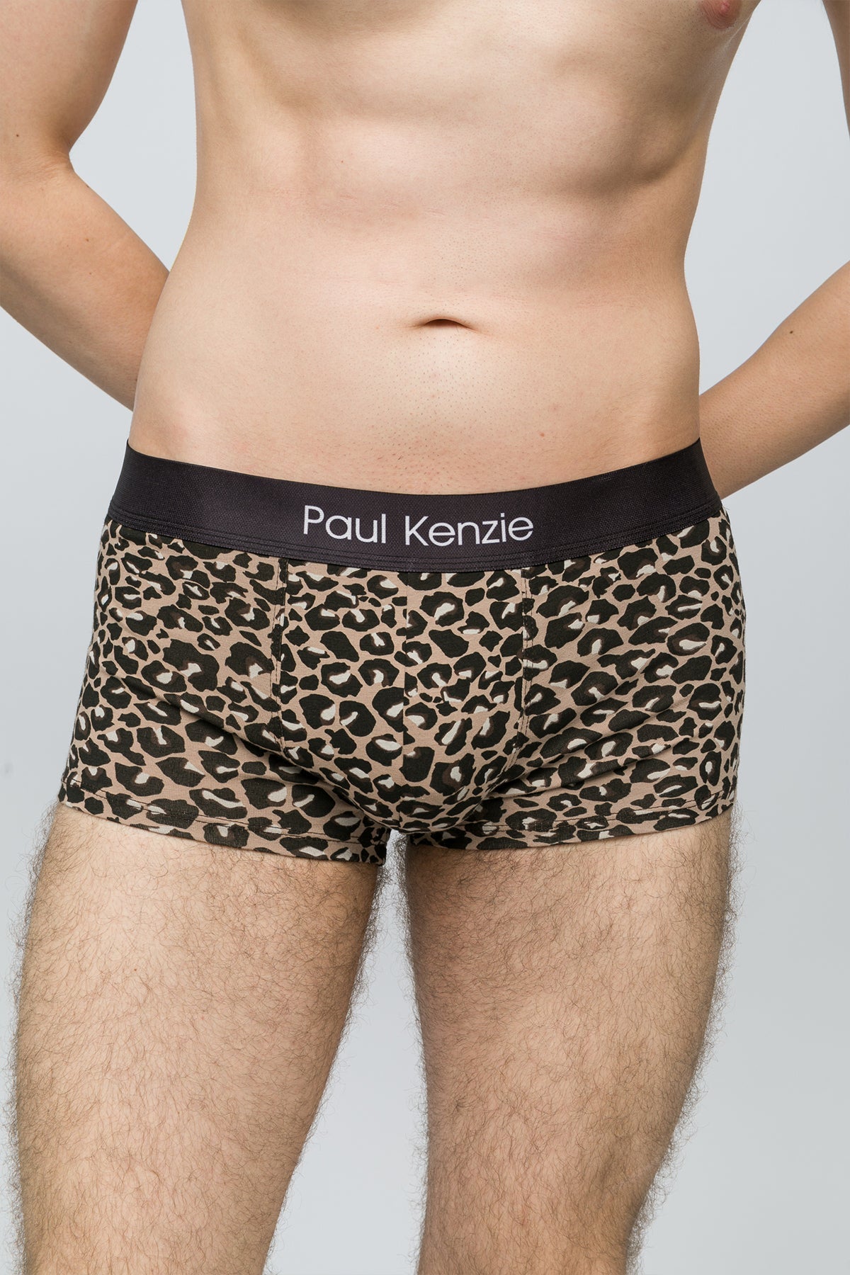 Paul Kenzie-Erkek Trunk Boxer Leopard-4-Milagron.com