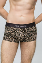 Paul Kenzie-Erkek Trunk Boxer Leopard-4-Milagron.com