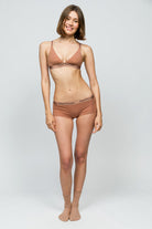 Paul Kenzie-Kadın Boyshort Külot Mocha Mousse-Boyshort Külot-3-Milagron.com