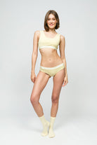 Paul Kenzie-Kadın Cheeky Külot Butter Yellow-2-Milagron.com