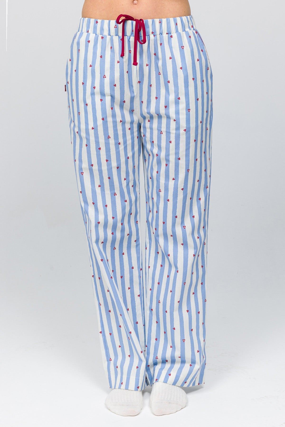 Paul Kenzie-Kadın Pijama Altı Valentine Collection Love On Line-1-Milagron.com